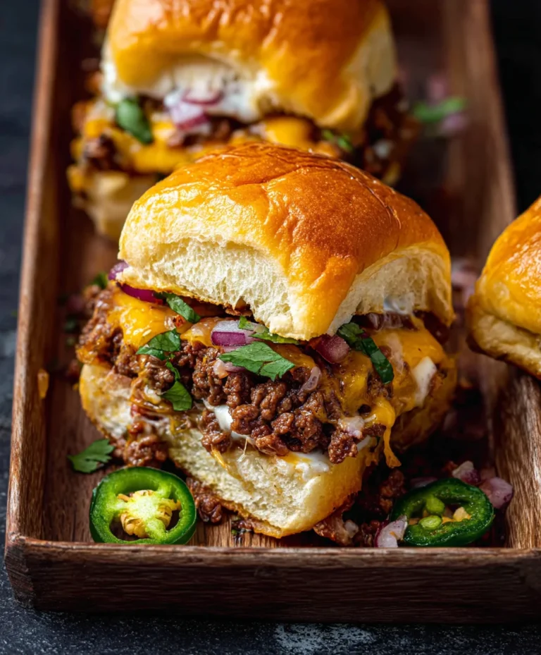 Easy Beef Cowboy Sliders- Flavorful & Fun