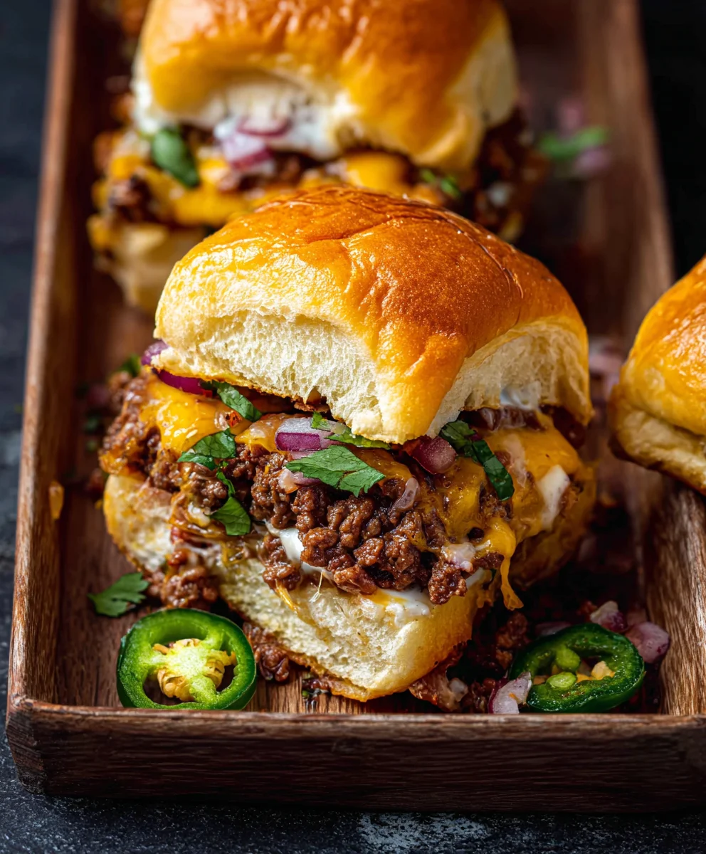 Easy Beef Cowboy Sliders- Flavorful & Fun