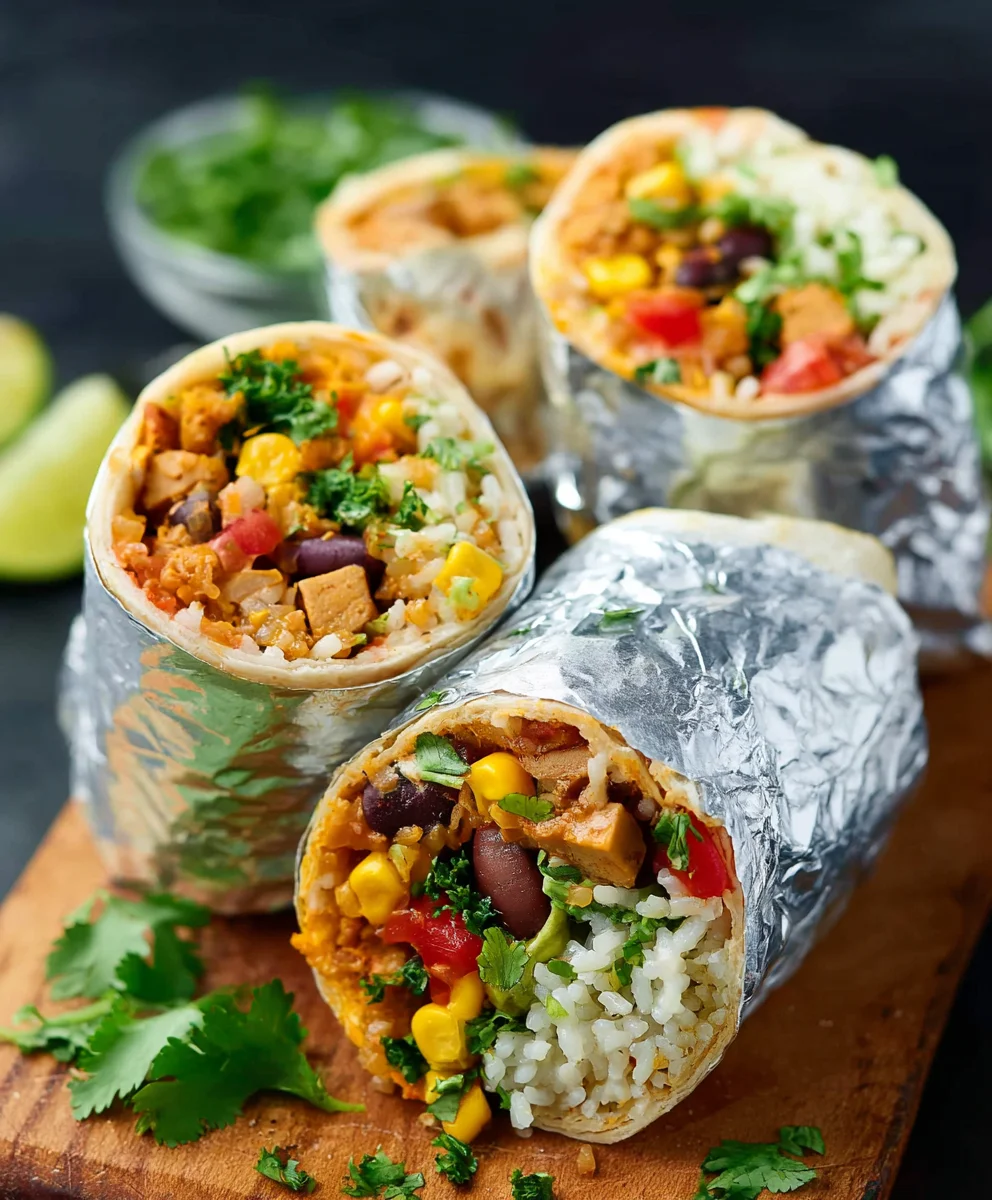 Easy Vegan Burrito Recipe- Flavorful & Simple