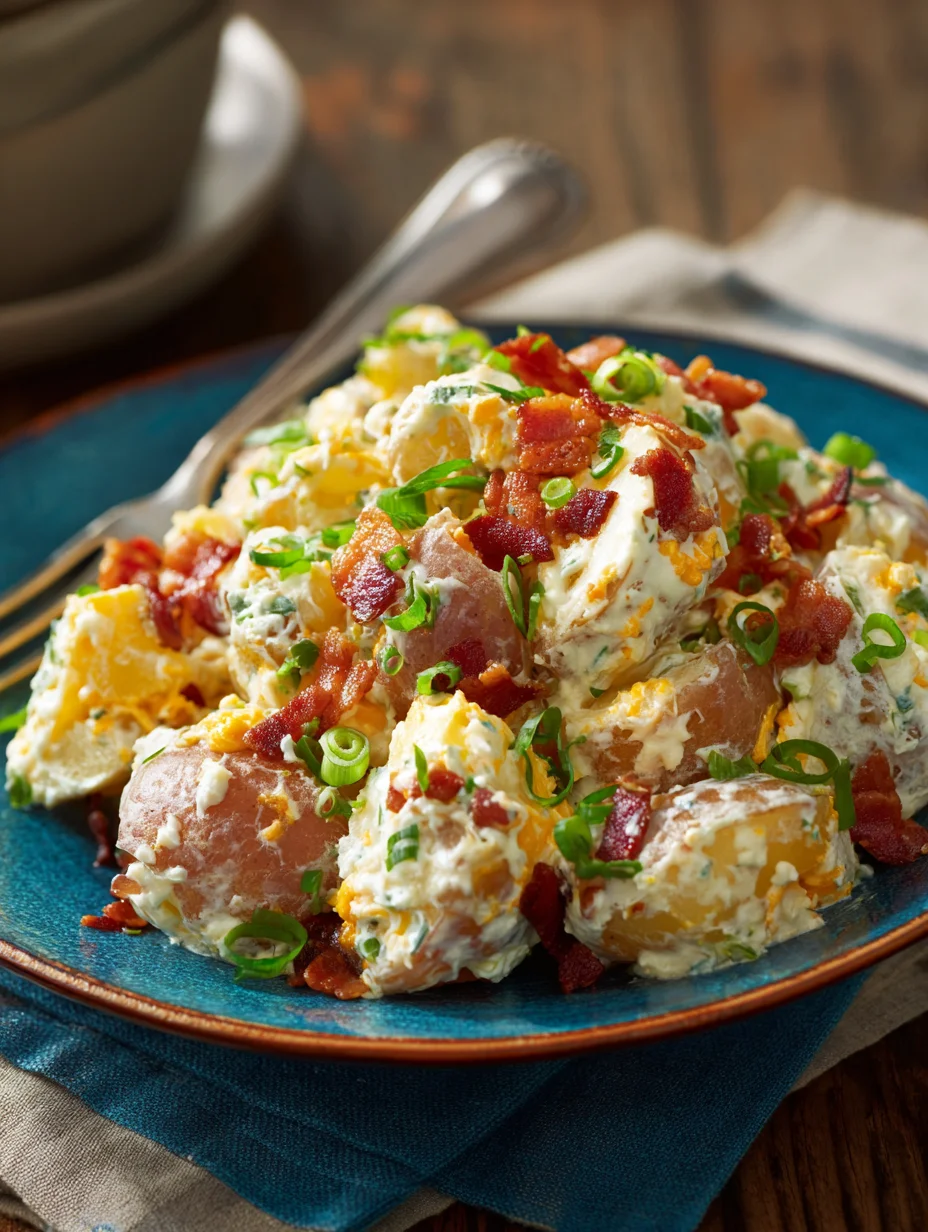 Loaded Beef Potato Salad-Canyon Cookout Classic