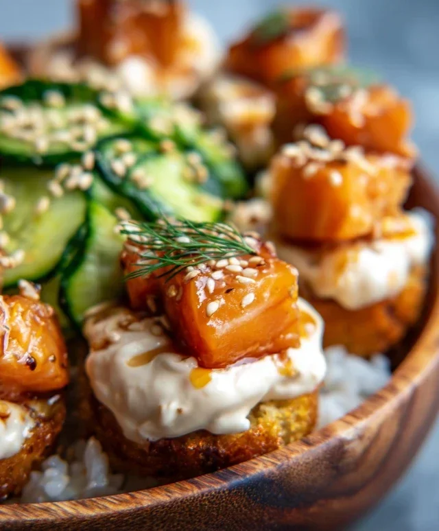 Bang Bang Salmon Bites