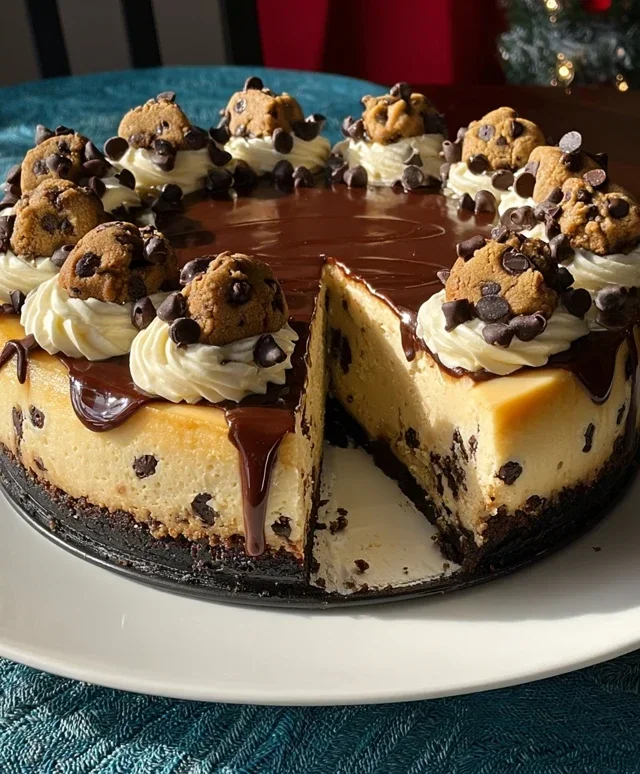 Chocolate Chip Cookie Cheesecake