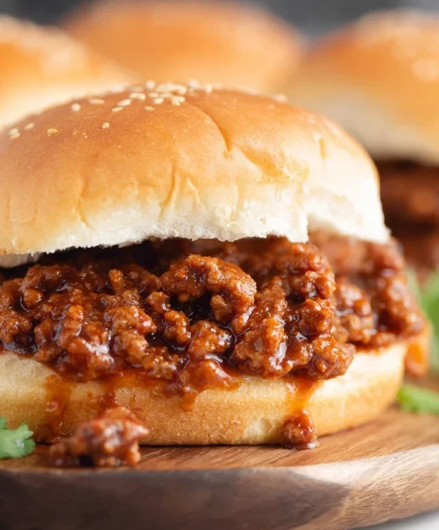 Homemade Sloppy Joe Recipe