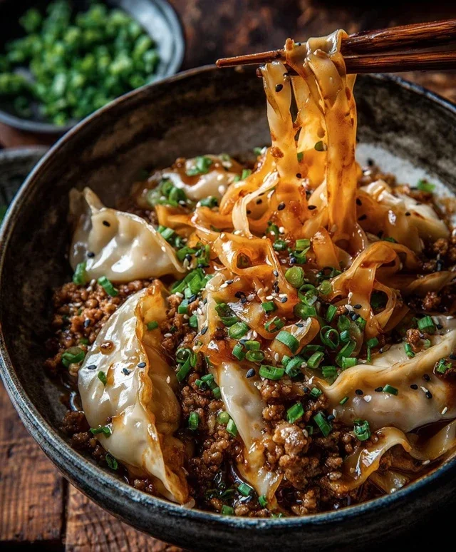 Potsticker Noodle Bowl