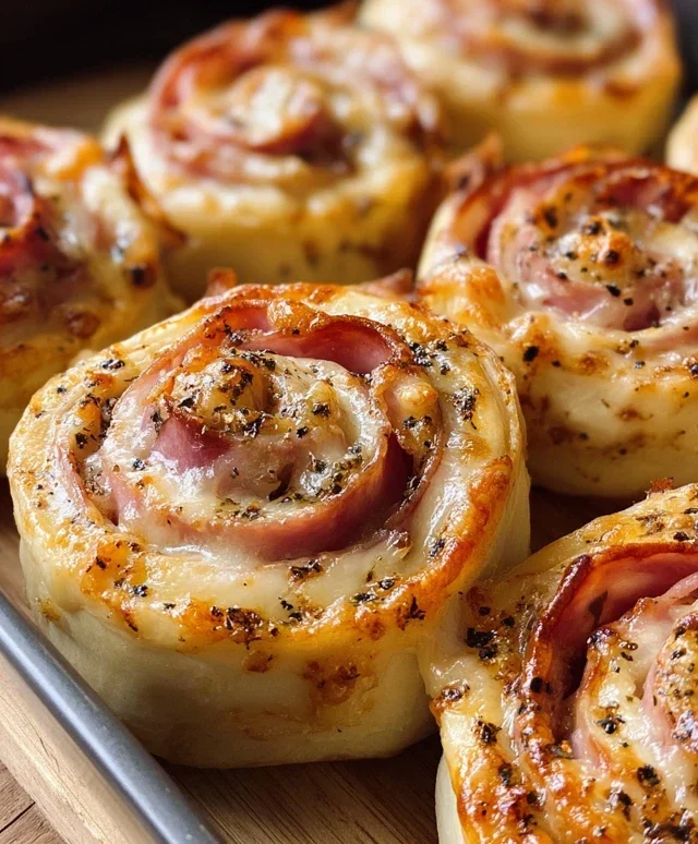 Beef Beef Ham and Cheese Pinwheels