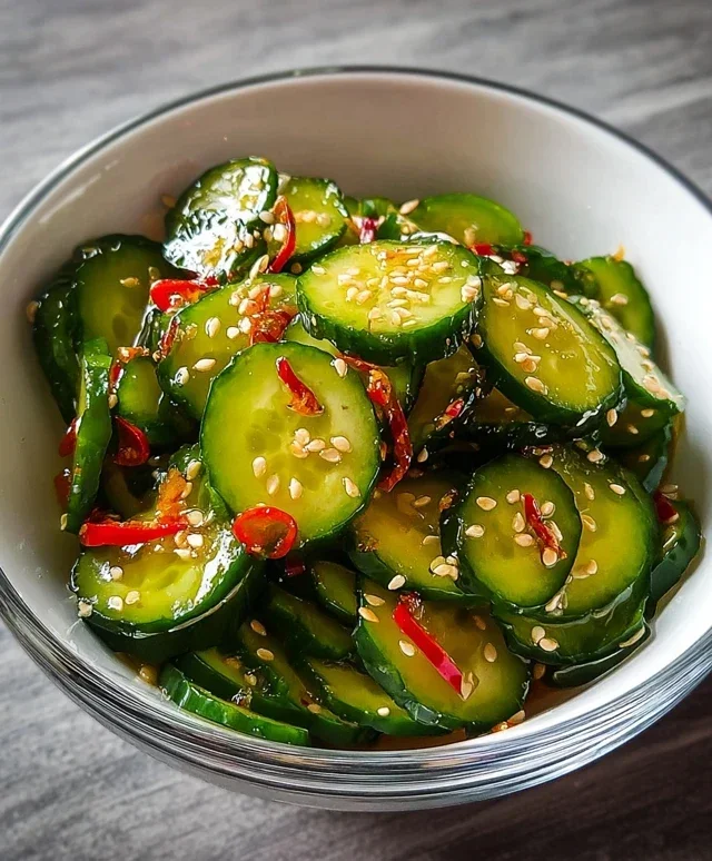 Easy Asian Cucumber Salad