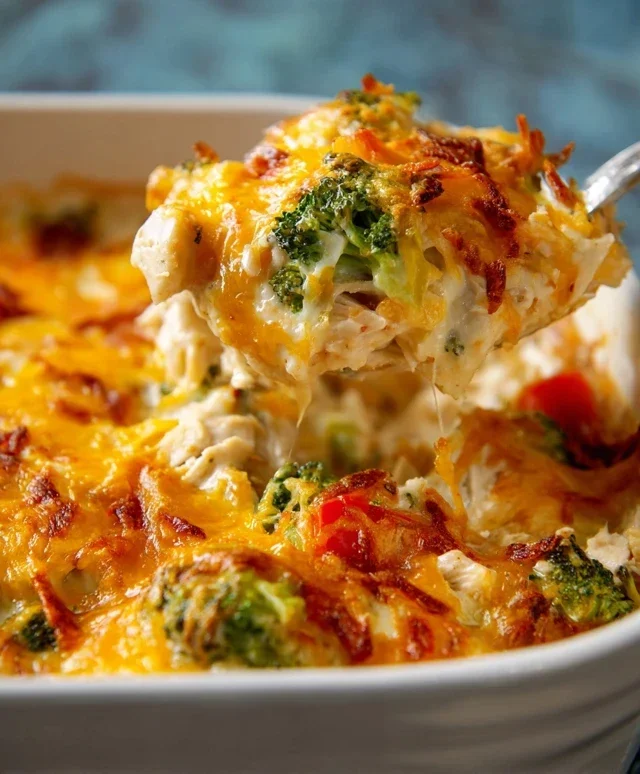 Easy Low Carb Chicken Casserole