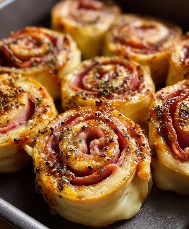 Beef Beef Ham and Cheese Pinwheels