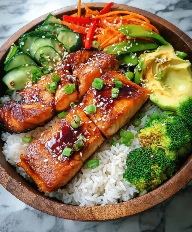 Meal Prep Teriyaki Salmon Rice Bowls