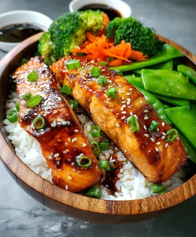 Meal Prep Teriyaki Salmon Rice Bowls