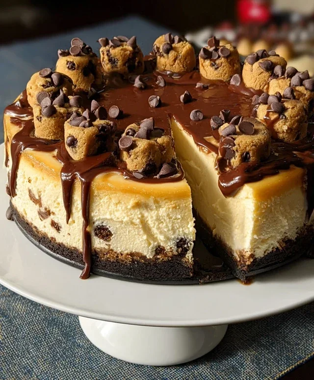 Chocolate Chip Cookie Cheesecake