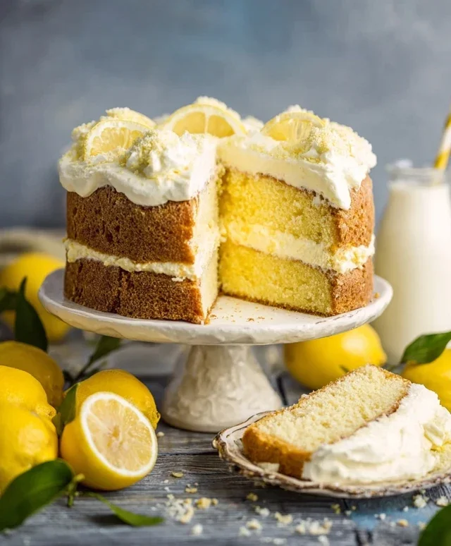 Top 1 Italian Lemon Cream Cake Irresistible