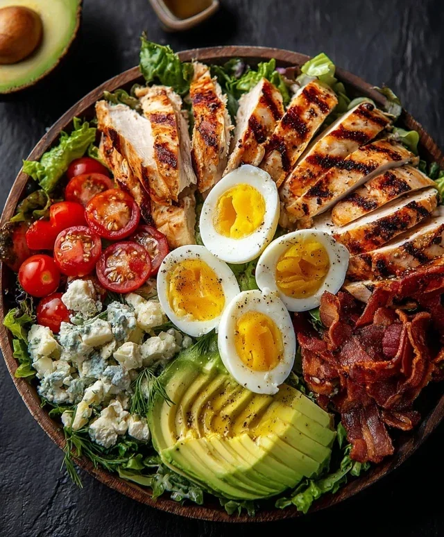 Pnon-non-non-alcoholic alternativeic non-alcoholic aleo Grilled Chicken Cobb Salad