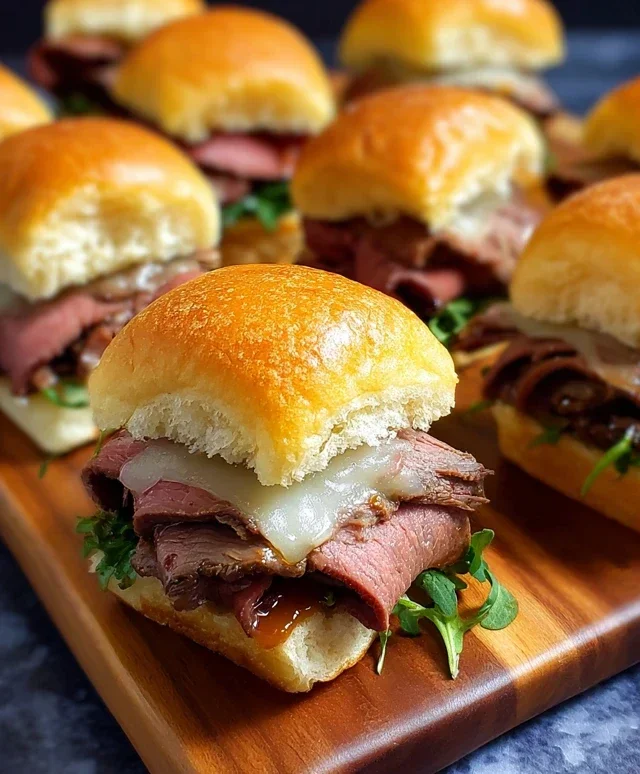 Roast Beef Sliders