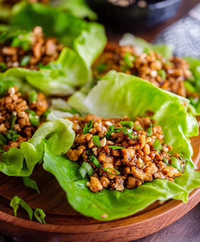 Chicken Lettuce Wraps (PF Chang's Copycat)