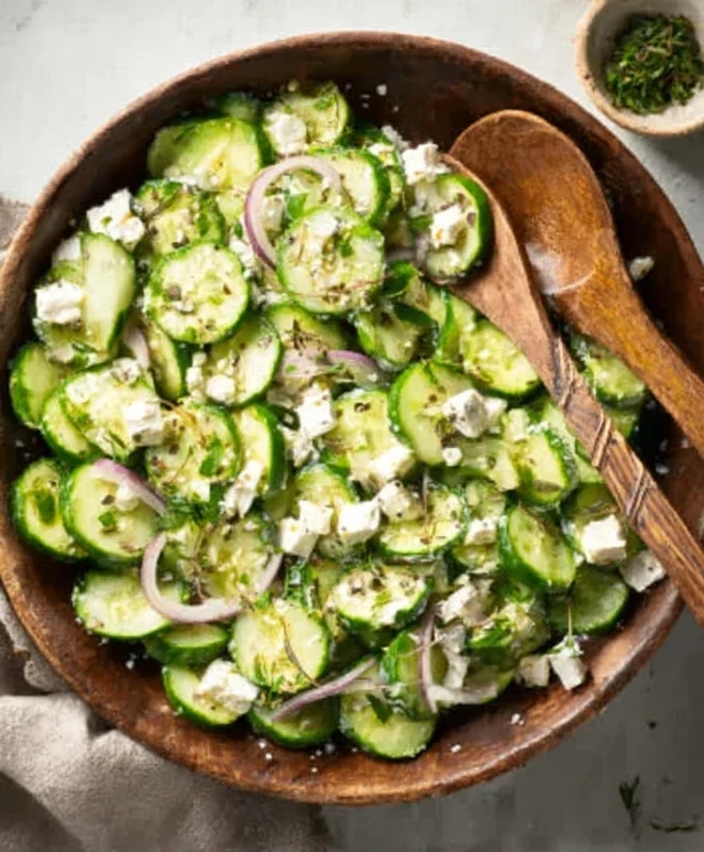 Cucumber Feta Salad Recipe