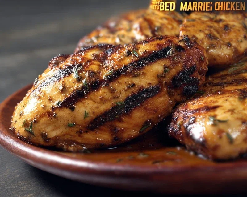 The BEST EVER Grilled Chicken Marinade