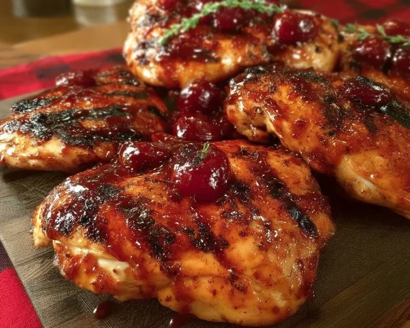 Cherry Dr. Pepper Grilled Chicken