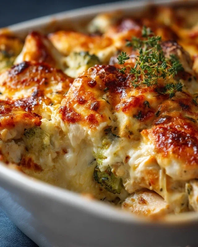 Easy Low Carb Chicken Casserole