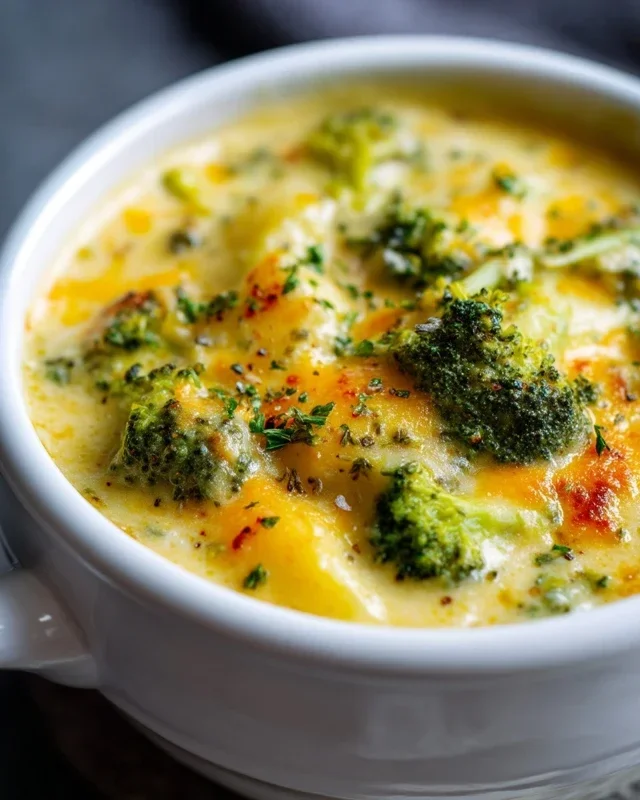 Broccoli Potato Cheese Soup Recipe