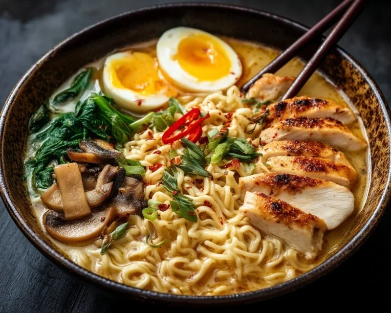 Marry Me Chicken Ramen