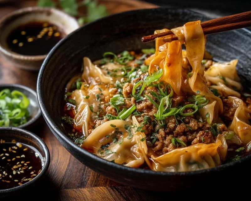 Potsticker Noodle Bowl