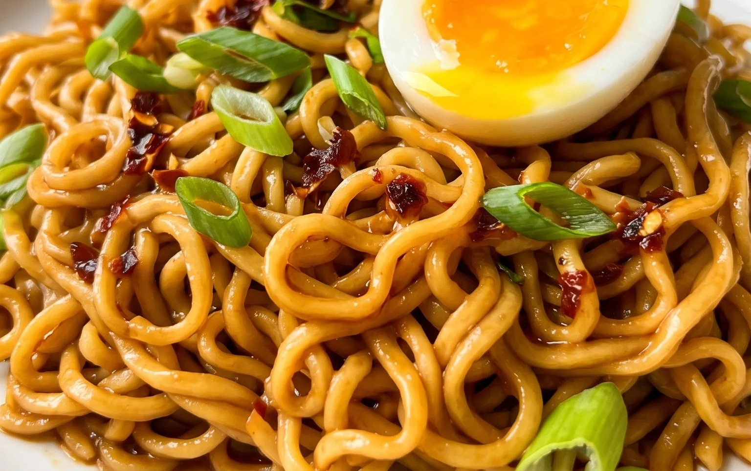 Easy Saucy Ramen Noodles