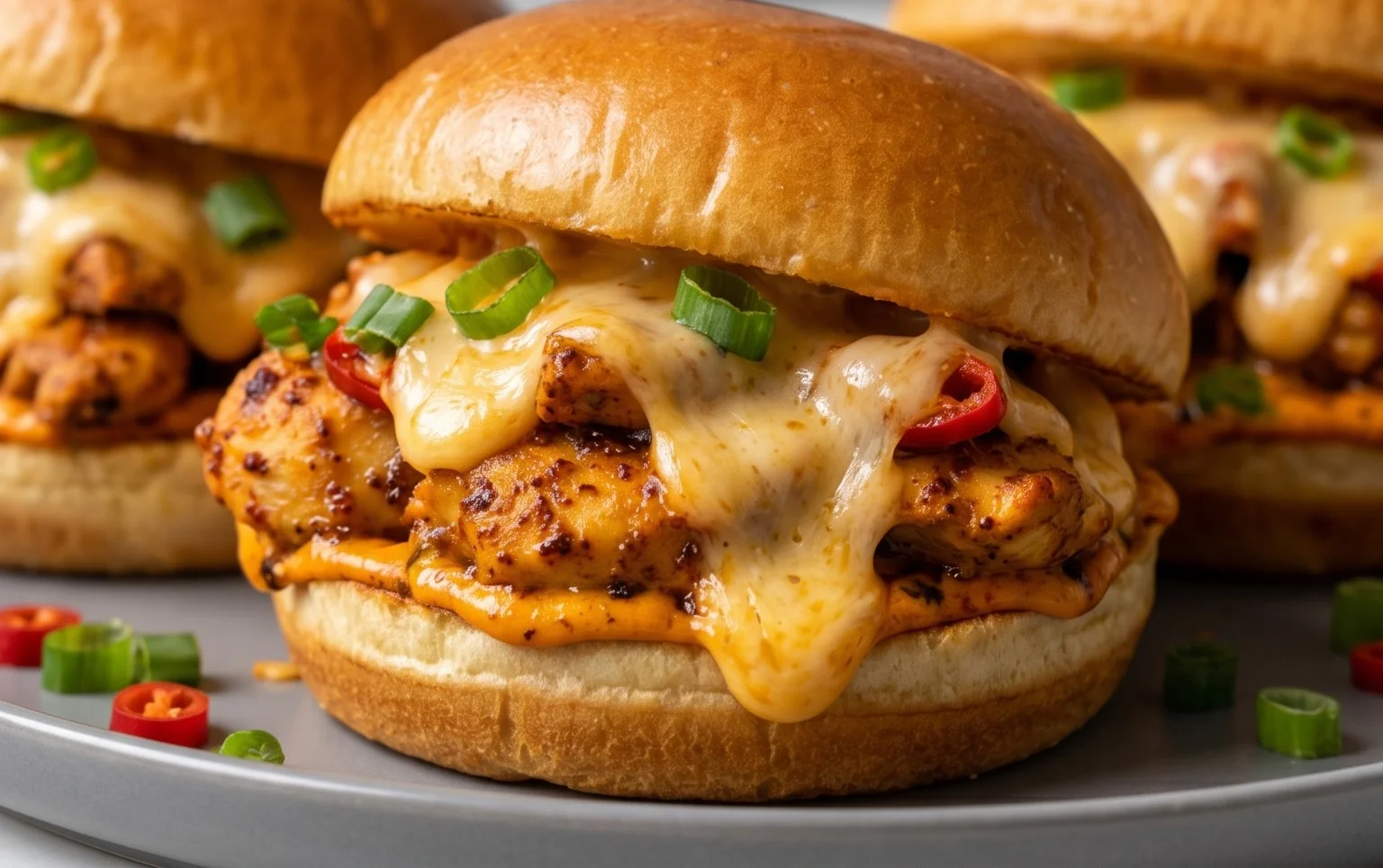 Cheesy Dynamite Chicken Buns