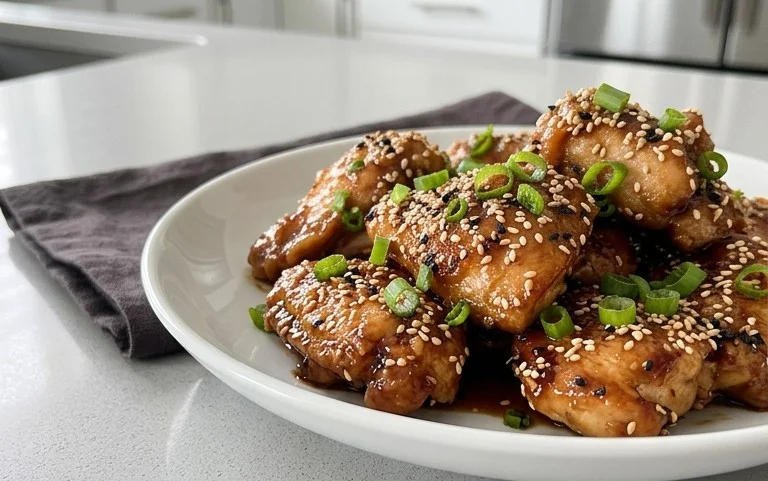 Healthy Sesame Chicken