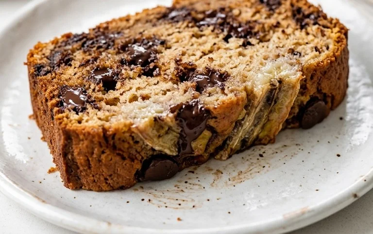 Easy Chocolate Chip Banana Bread