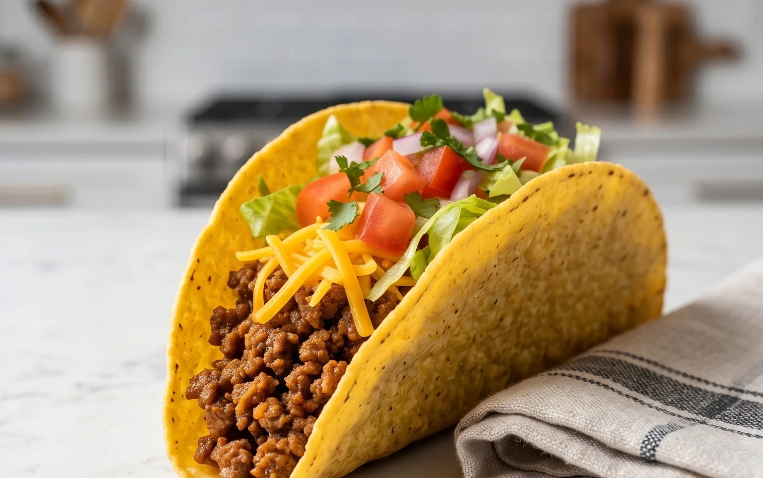 Crispy Ground Beef Tacos