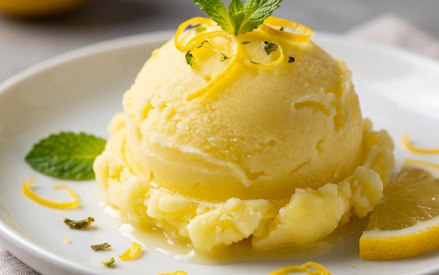 Lemon Sorbet