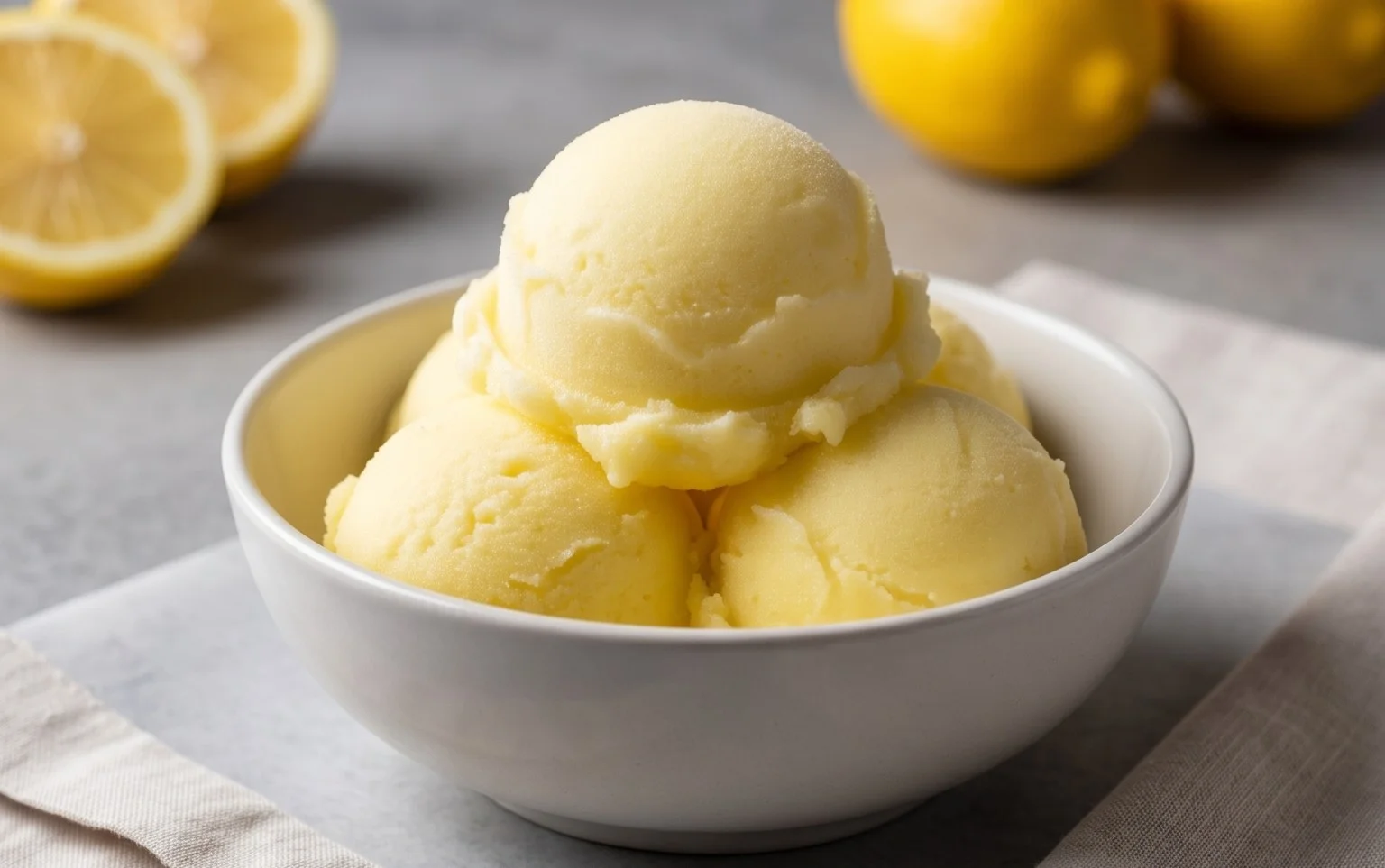 Lemon Sorbet