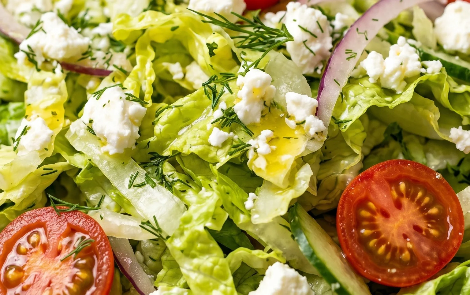 Maroulosalata (Greek Lettuce Salad)