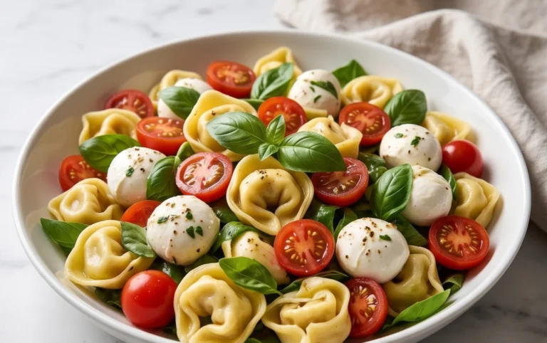 Tortellini Caprese Salad