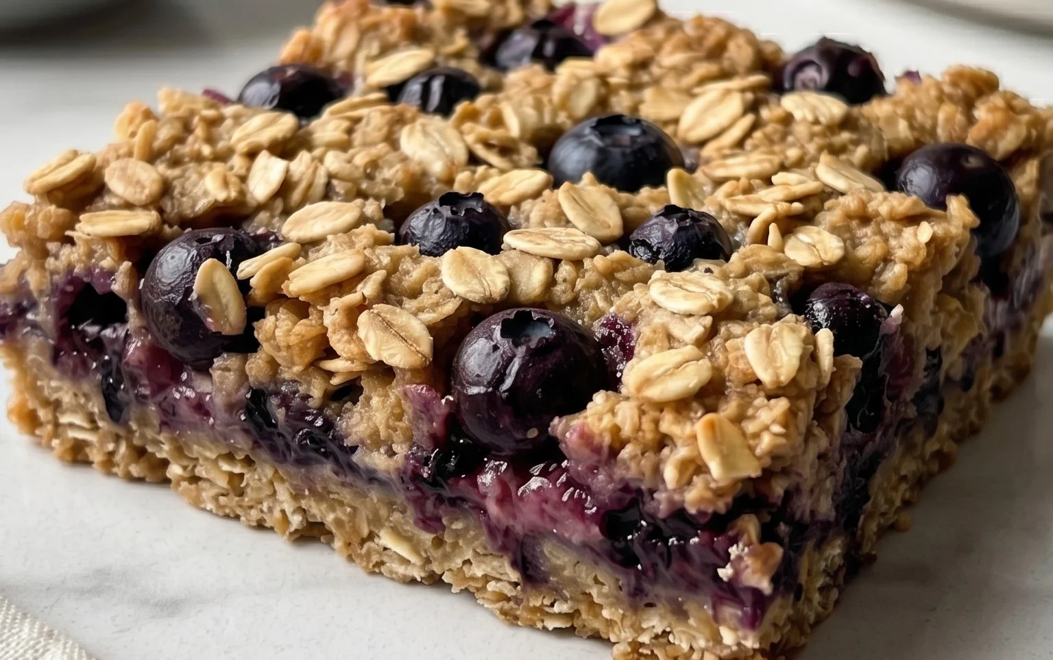 Blueberry Oatmeal Bars