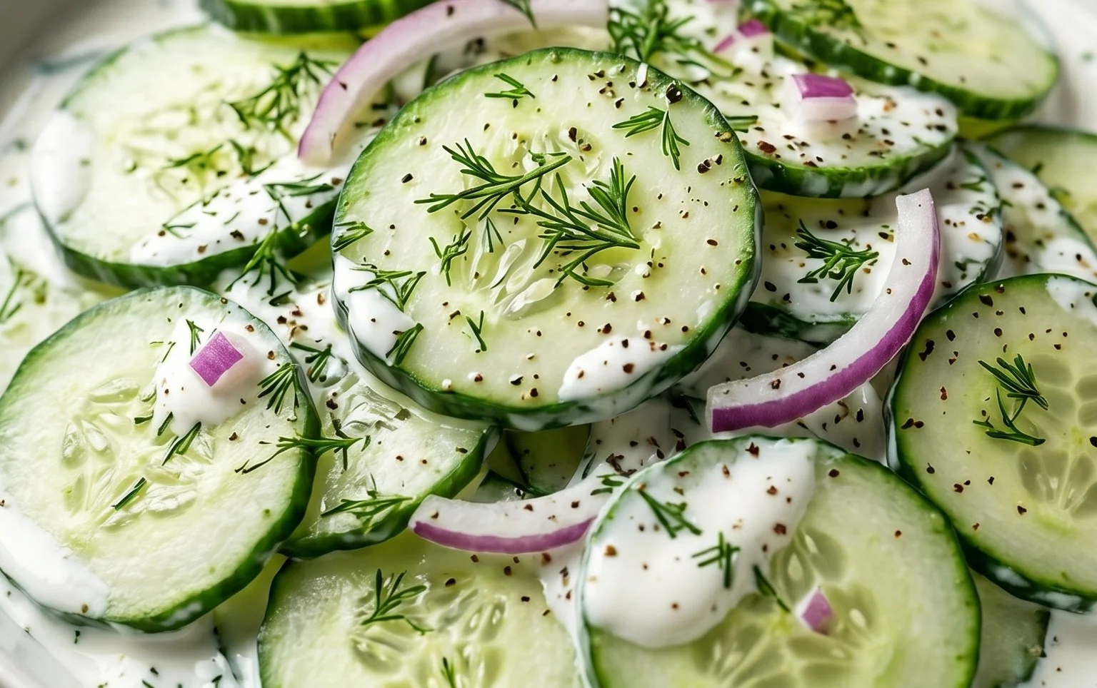 Polish Cucumber Salad