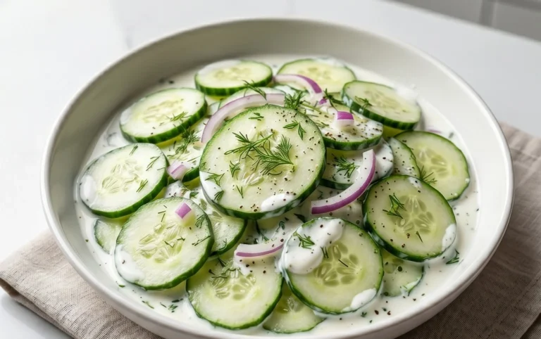 Polish Cucumber Salad