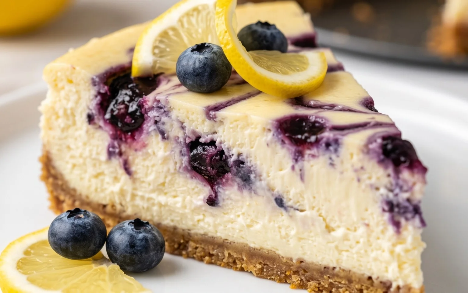 Lemon Blueberry Cheesecake