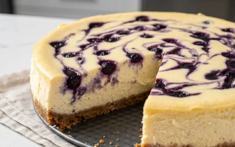 Lemon Blueberry Cheesecake