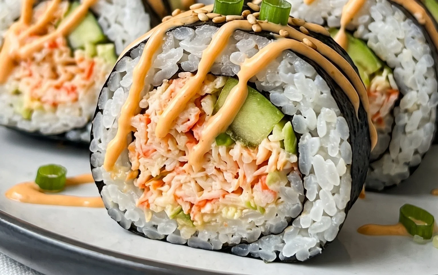 Kani Sushi (Spicy Crab Roll)