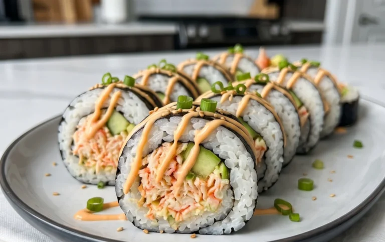 Kani Sushi (Spicy Crab Roll)