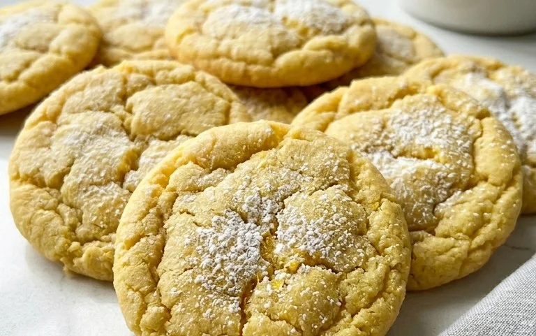 Soft & Chewy Lemon Cookies