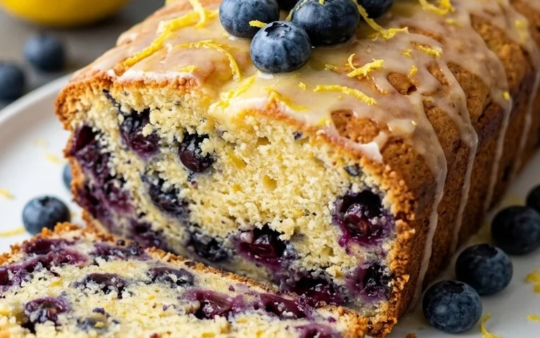 Blueberry and Lemon Loaf