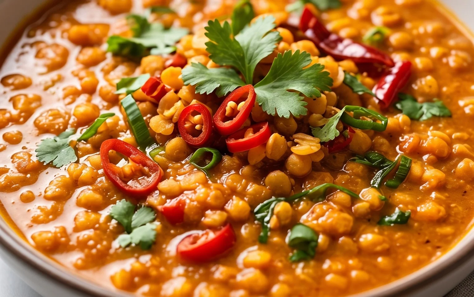 Spicy Red Lentil Curry