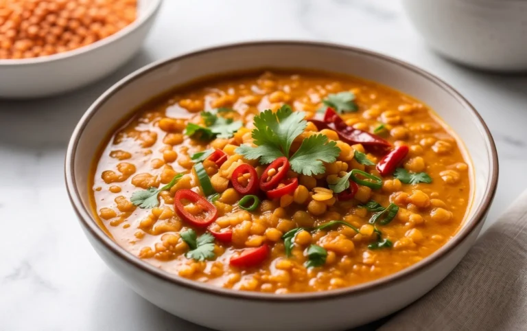 Spicy Red Lentil Curry