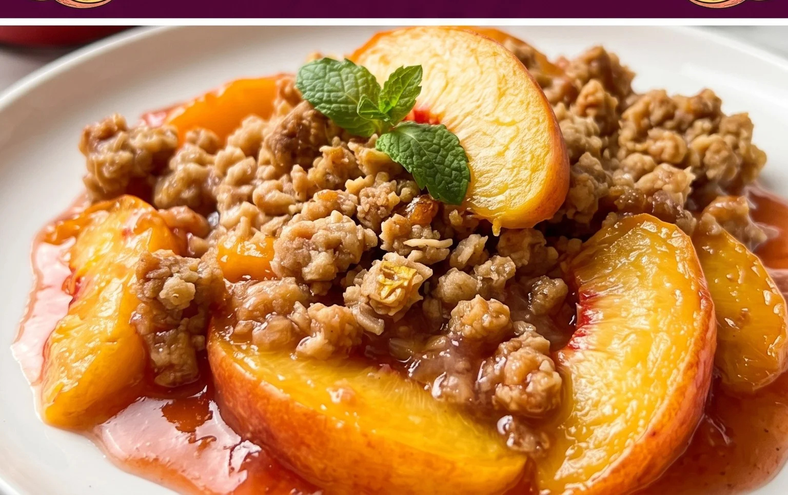 Peach Crisp