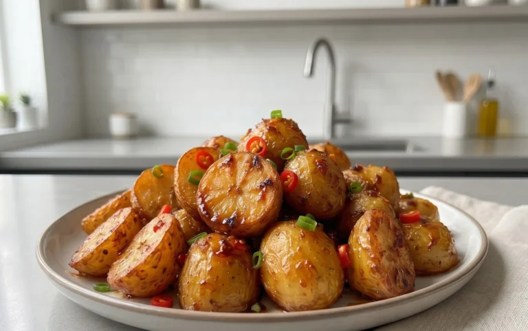 Crispy Honey Chilli Potatoes