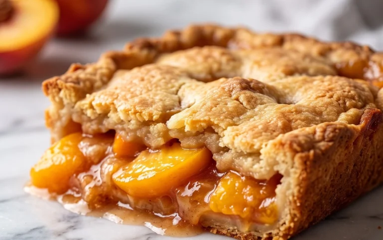 The Easiest Southern Peach Cobbler