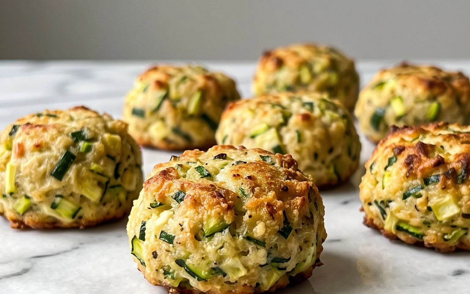 Zucchini Garlic Bites